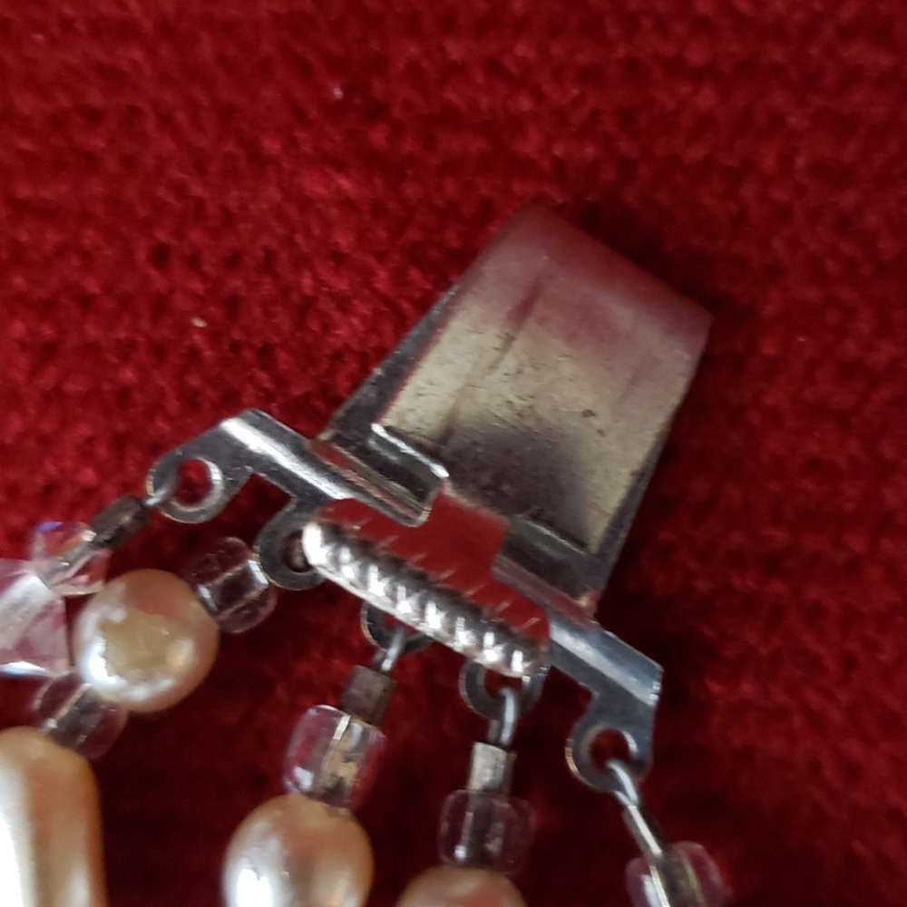 Vintage Czech glass necklace - Picture 3 of 6